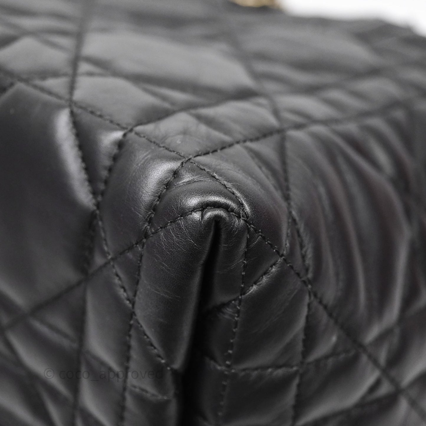 Christian Dior Medium Dior Toujours Bag Black Macrocannage Calfskin