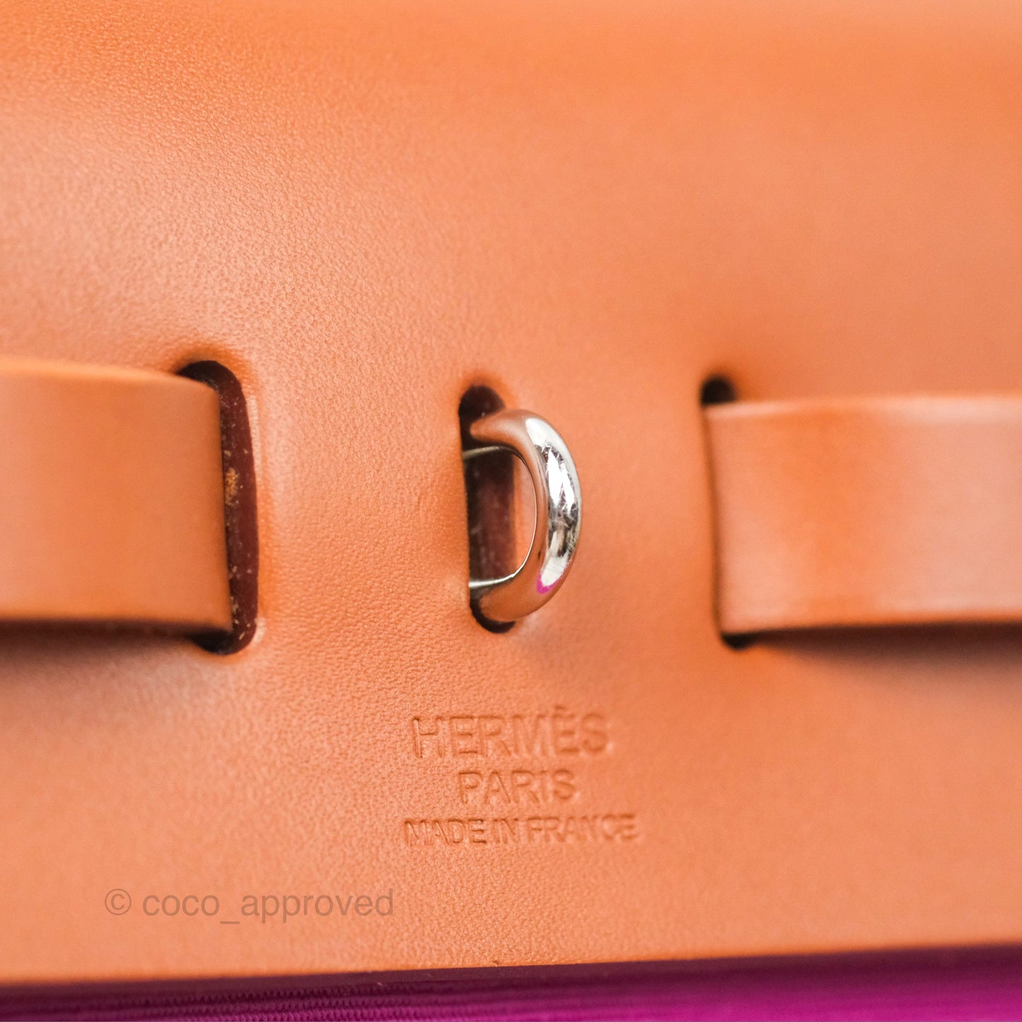 Hermès Herbag Zip 31 Dune Magnolia Fauve Canvas Palladium Hardware