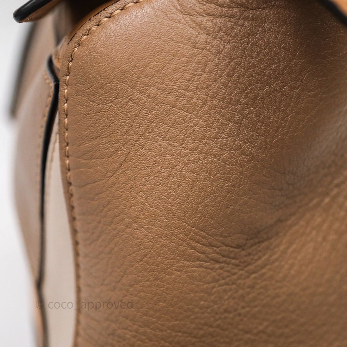 Loewe Small Puzzle Bag Warm Desert & Mink Two Tone Calfskin