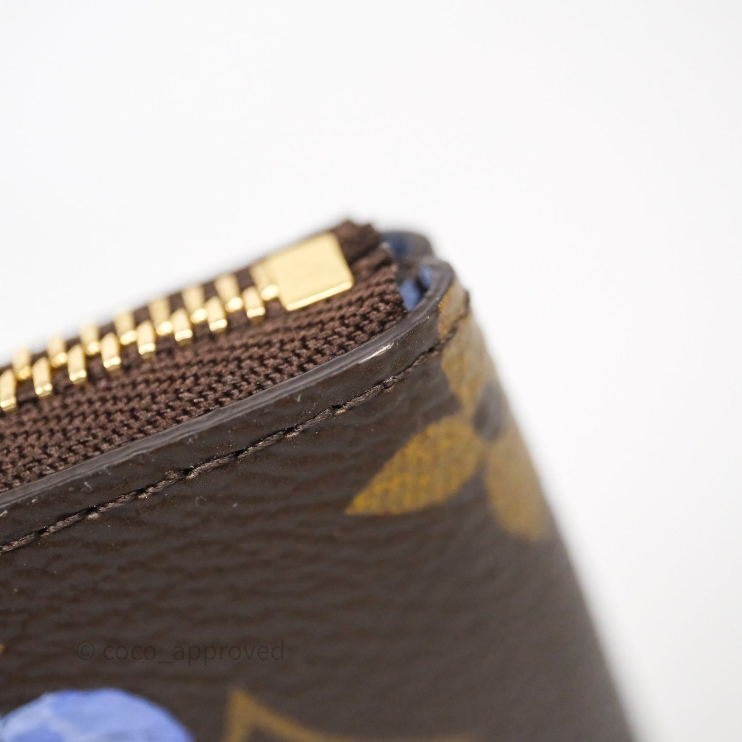 Louis Vuitton Vivienne Wintery Travel Collection Key Pouch Monogram Canvas