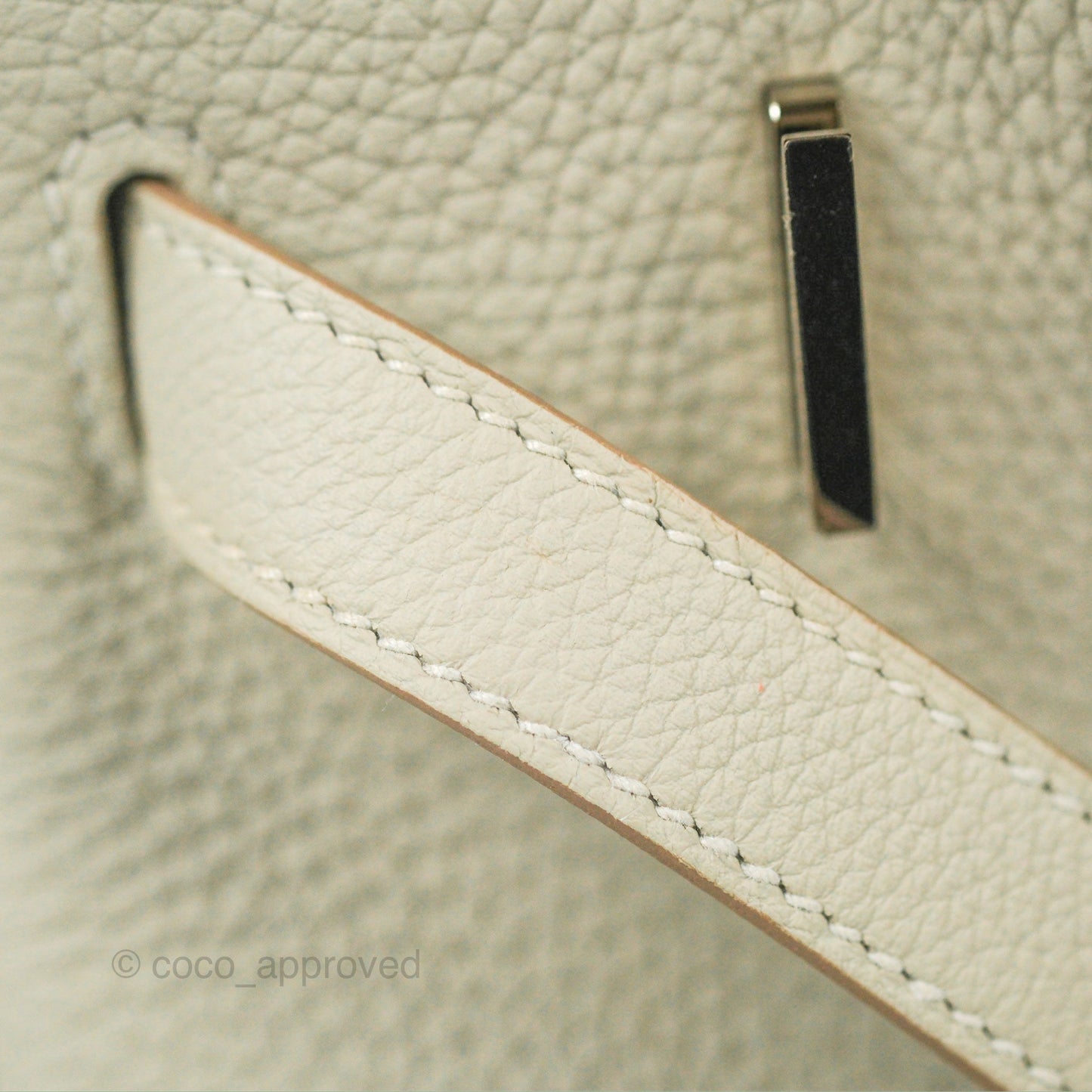 Hermes Birkin 30 Retourne Gris Perle 80 Togo Palladium Hardware