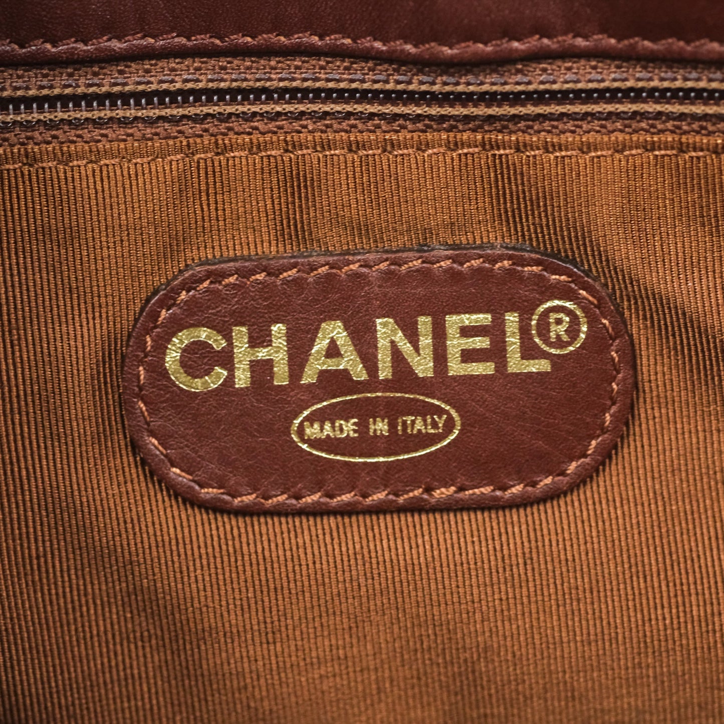 Chanel Vintage Rattan Tote Bag