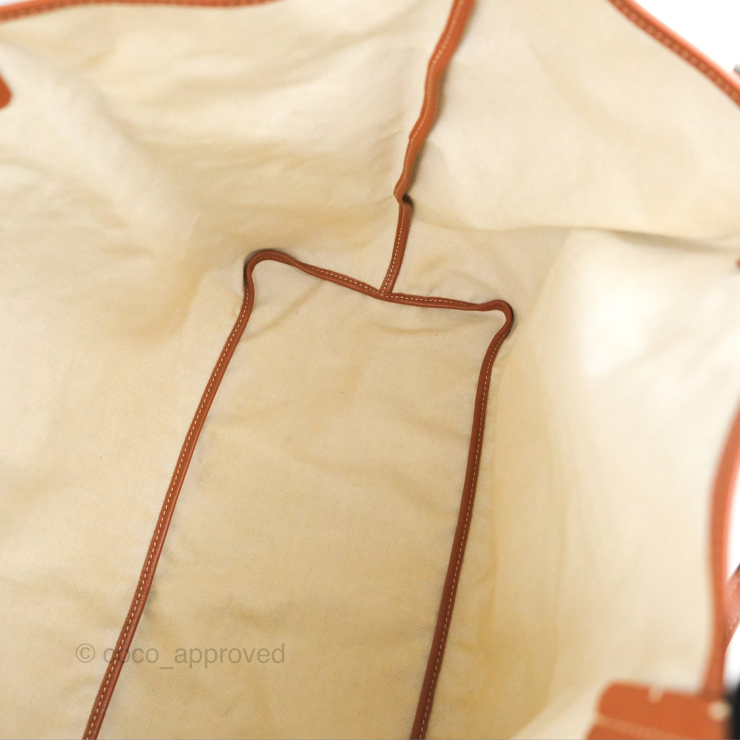 Goyard St. Louis Tote GM Tan/Black