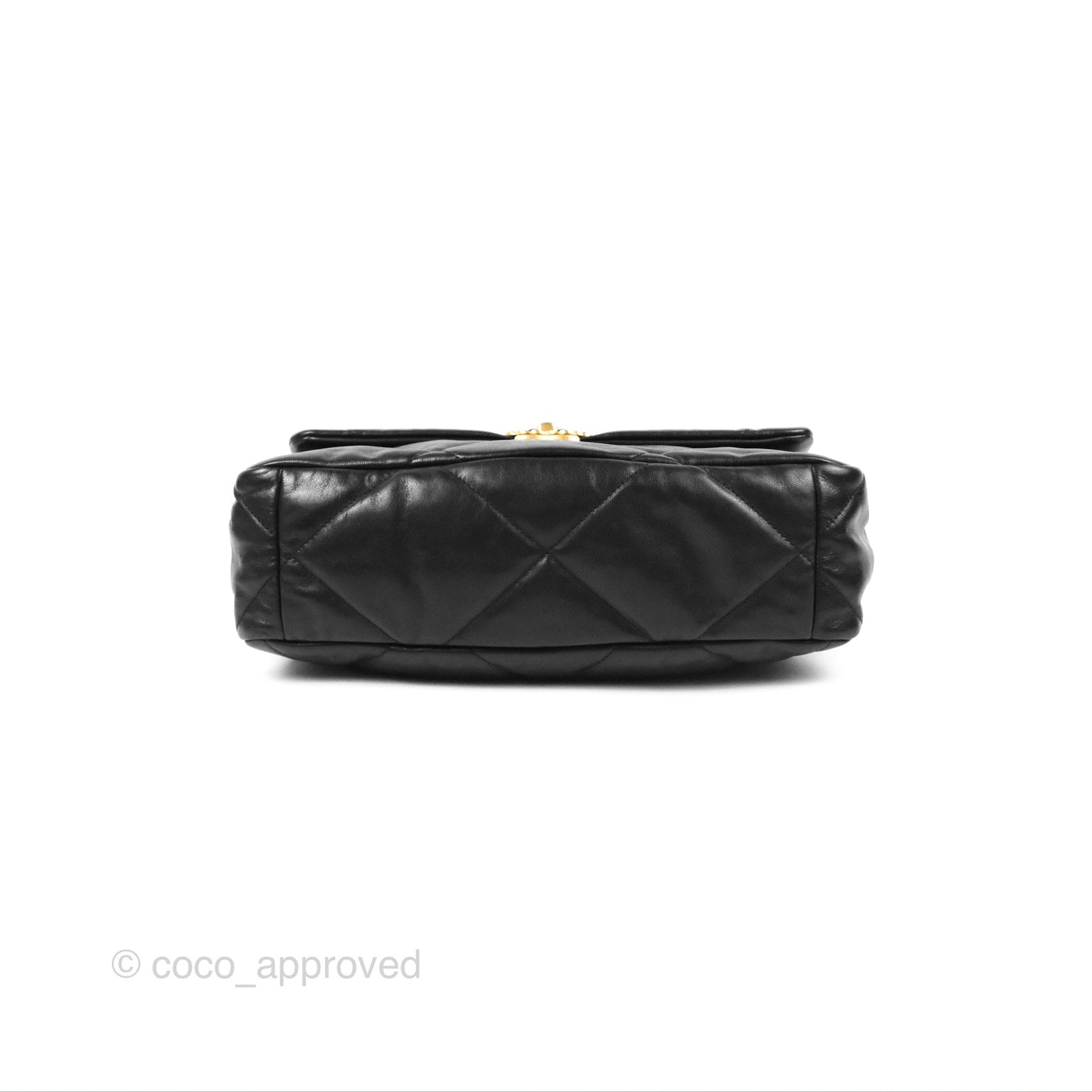 Chanel 19 Medium Black Goatskin Mixed Hardware