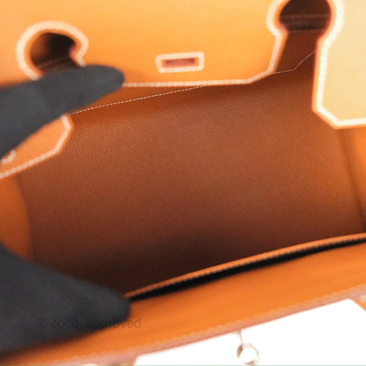 Hermès Birkin 30 Sellier Gold Epsom Palladium Hardware
