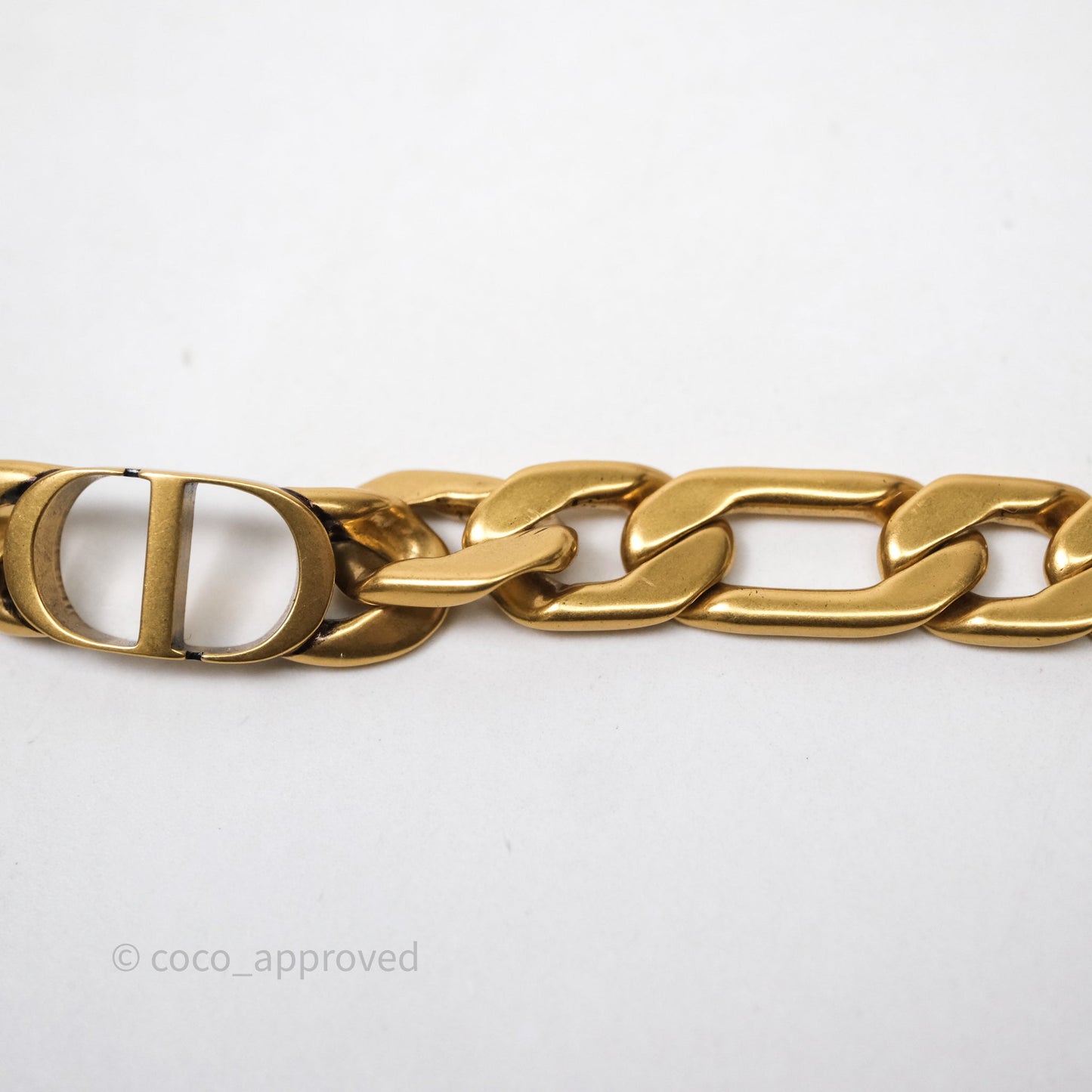 Christian DIor 30 Montaigne Bracelet Gold Tone