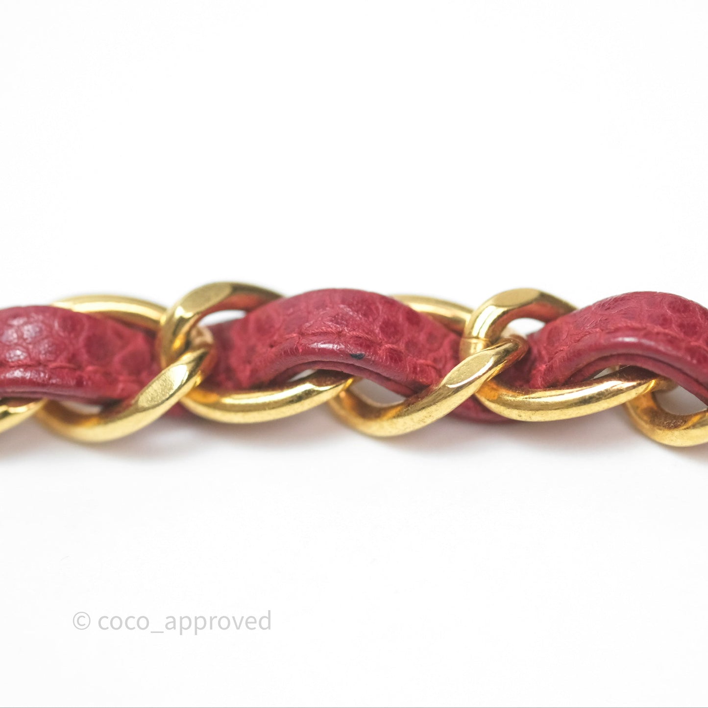Chanel Medium Vintage Quilted Classic Diana Flap Bag Red Caviar 24K Gold Hardware
