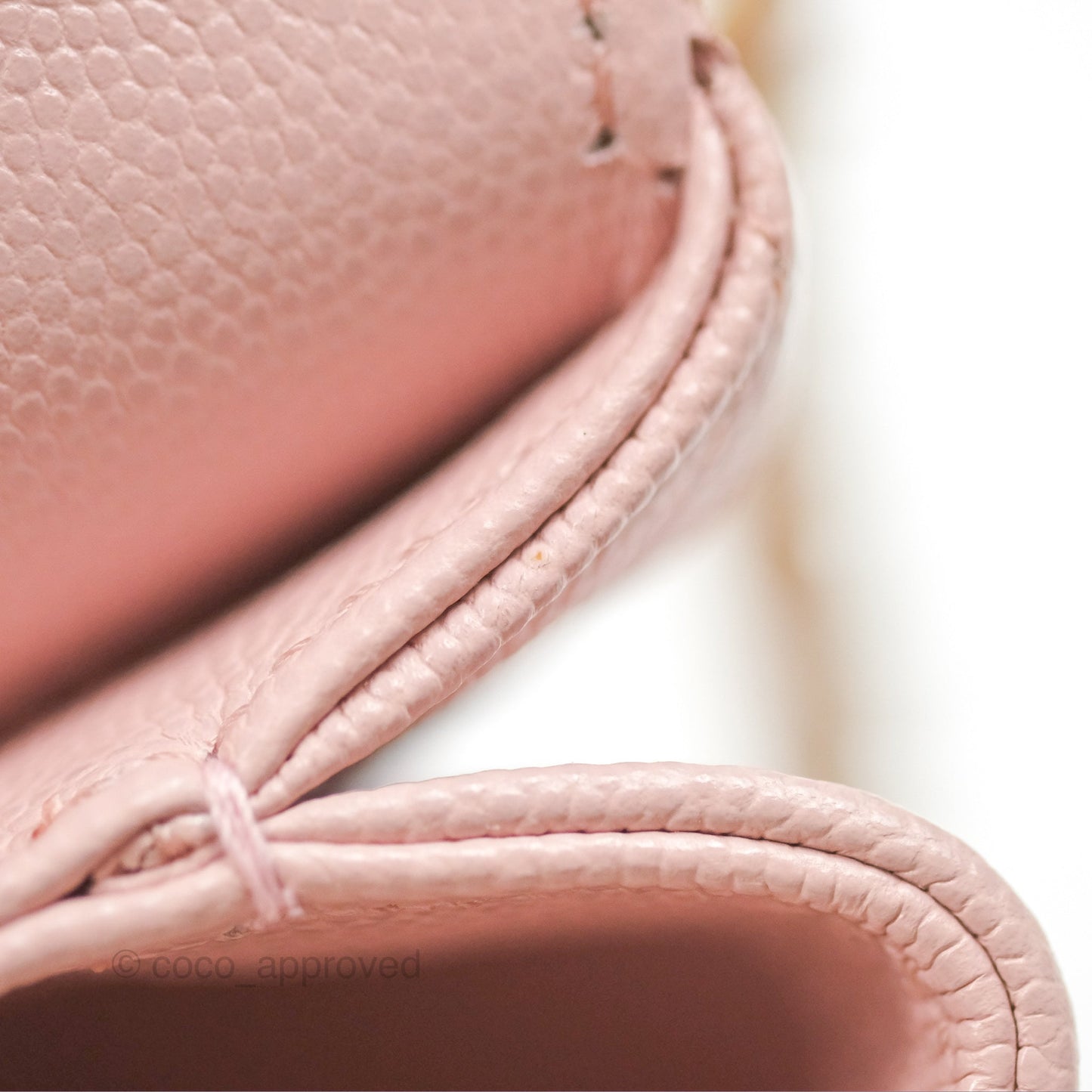 Chanel Carry Me Top Handle Flap Bag Pink Caviar Aged Gold Hardware 23S