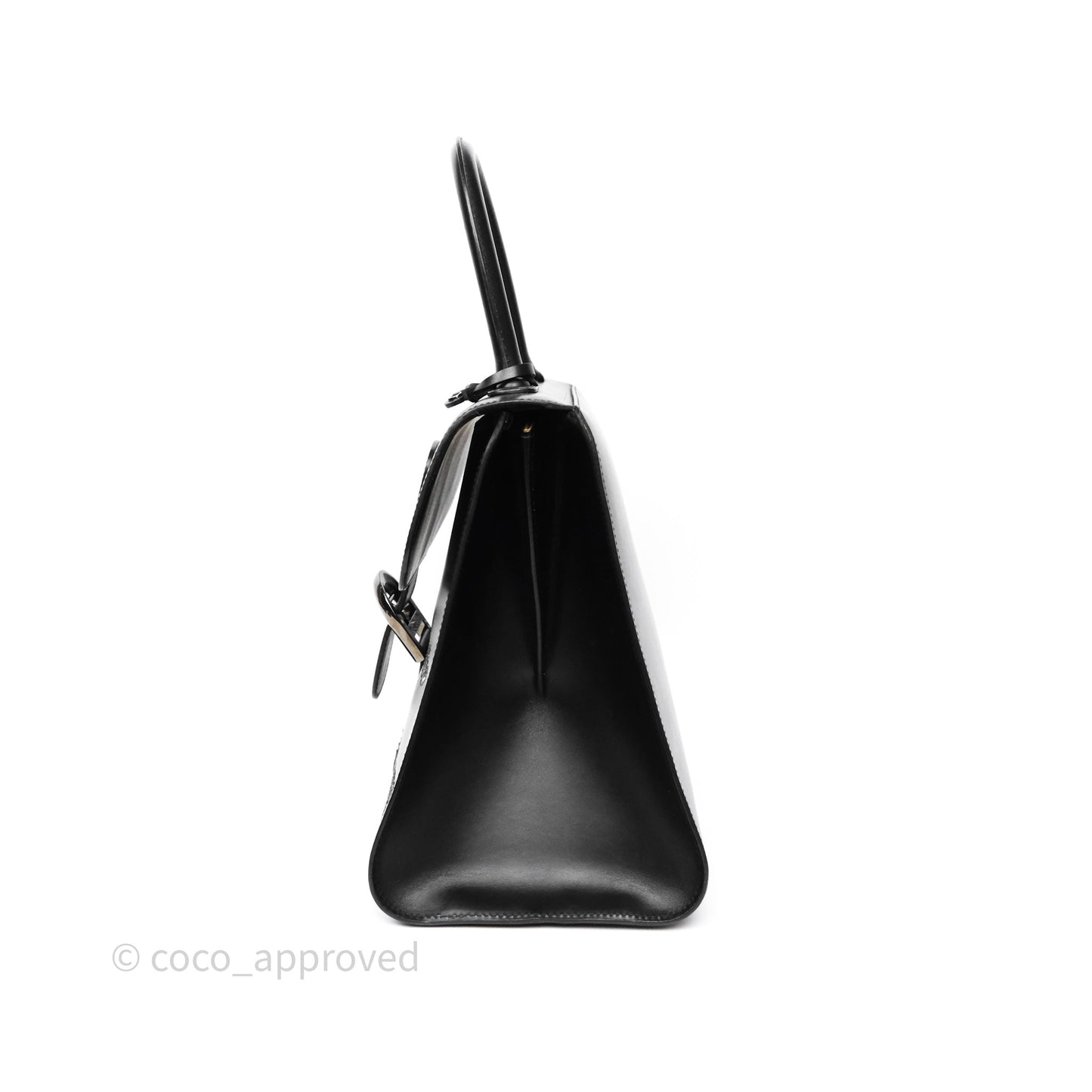 Delvaux Brillant L'Humour MM Black Calfskin