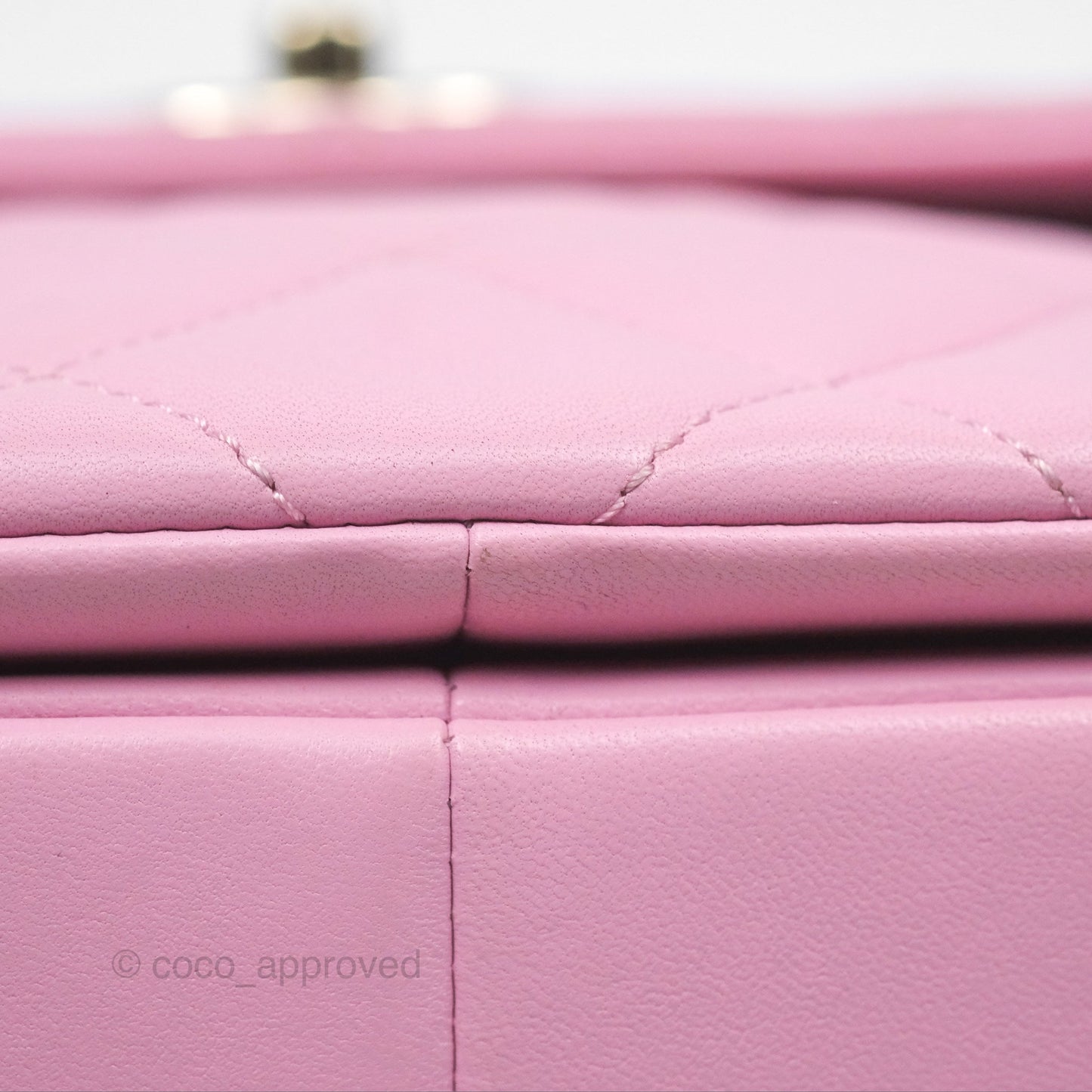 Chanel Medium Trendy CC Pink Lambskin Gold Hardware