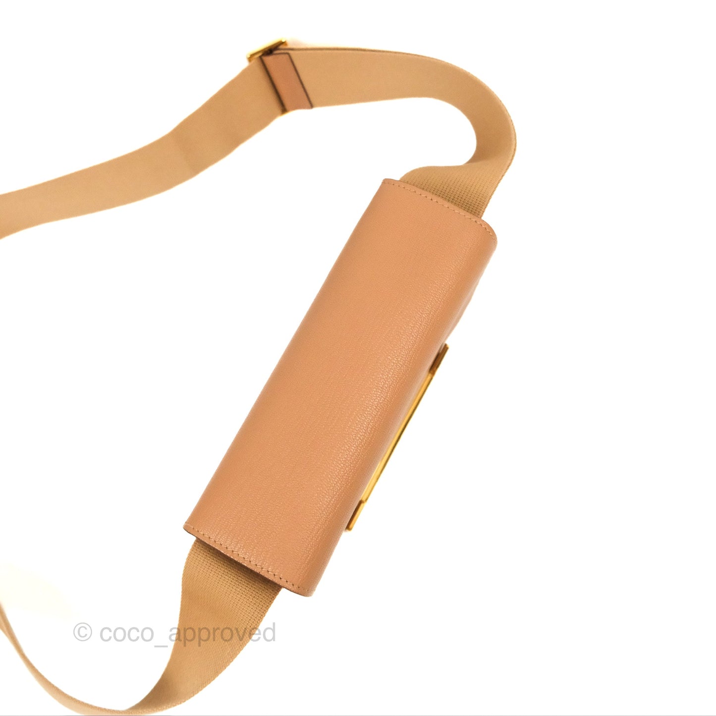 Hermès Geta Bag Chai 0M Quebracho 2J Gold Hardware