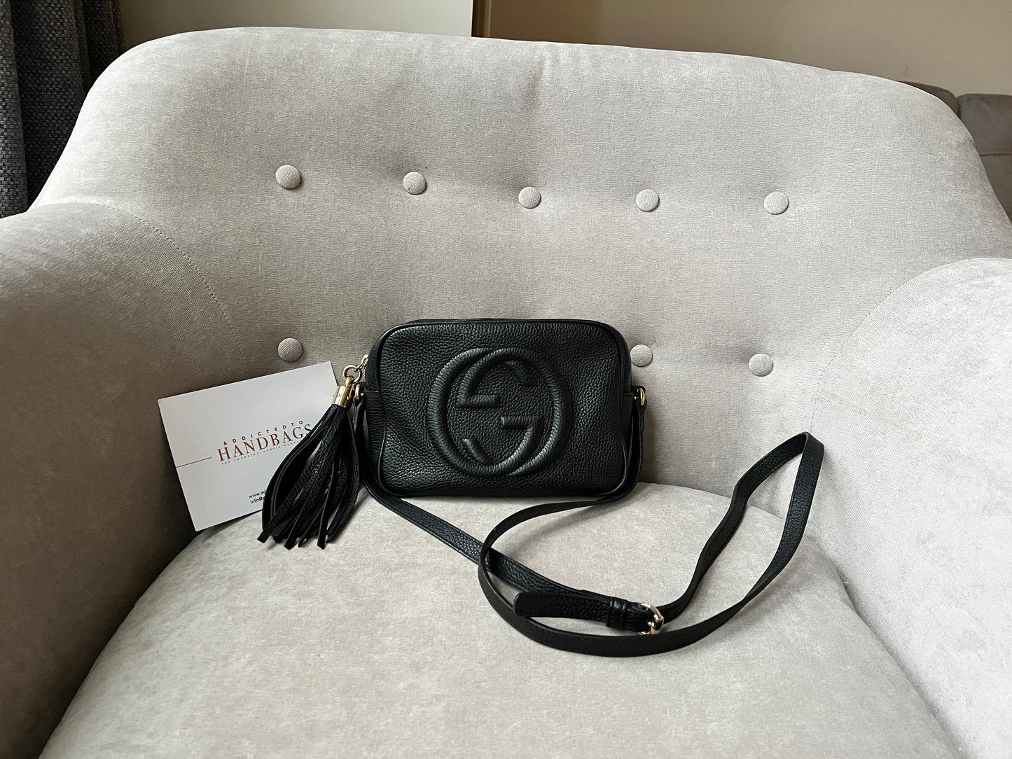 Luxury Gucci Trending 2025 Black Soho Disco