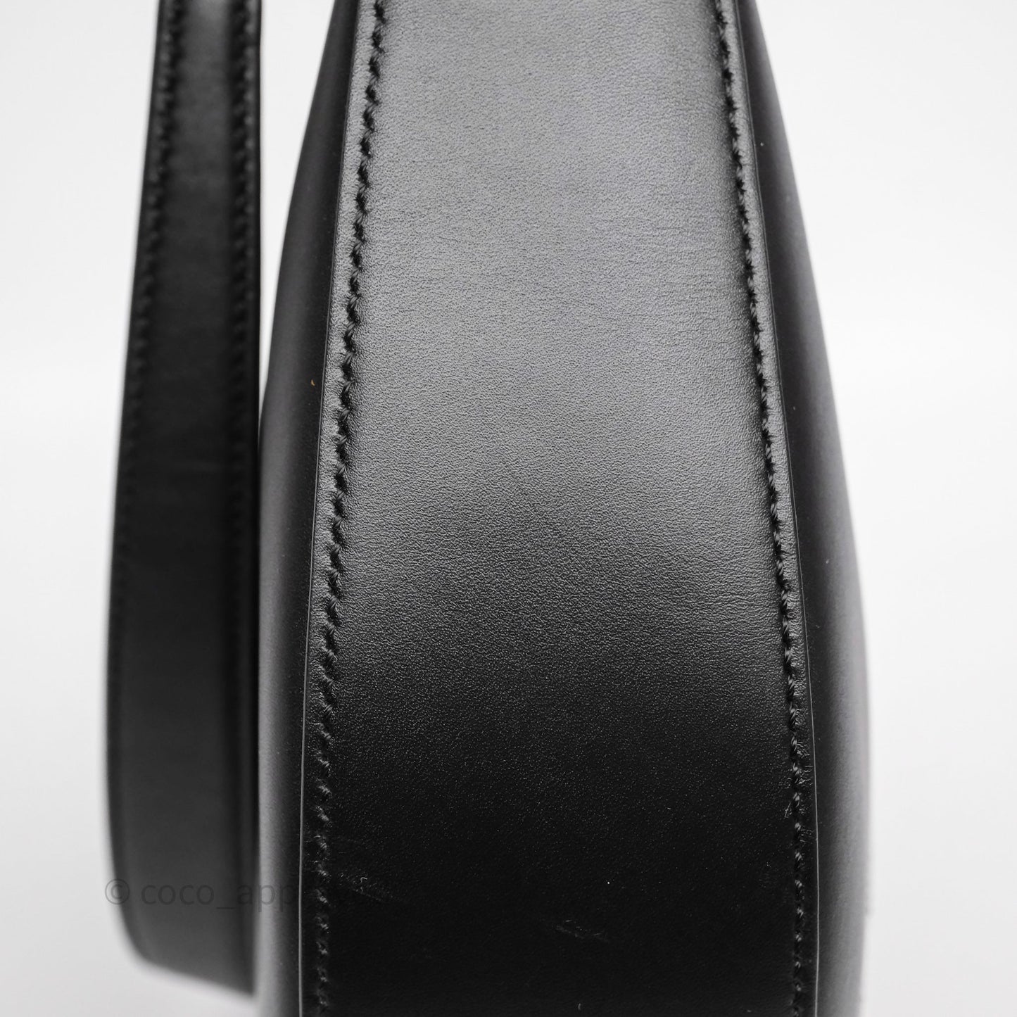 Loewe x Howls Calcifer Luna Shoulder Bag In Black Calfskin
