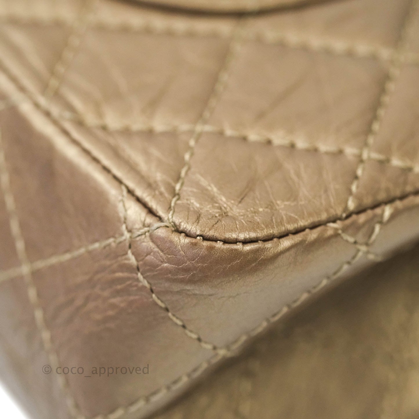 Chanel Reissue 226 Copper Calfskin Ruthenium Hardware