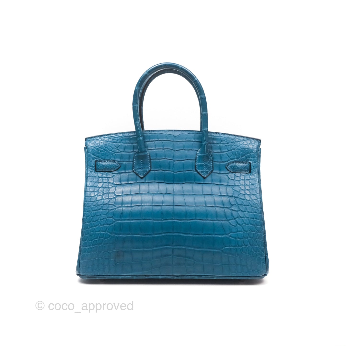 Hermès Birkin 30 Retourne Colvert Matte Niloticus Crocodile Palladium Hardware