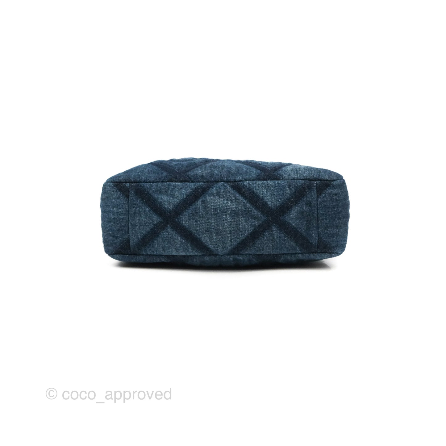 Chanel 19 Tote Quilted Denim Mixed Hardware