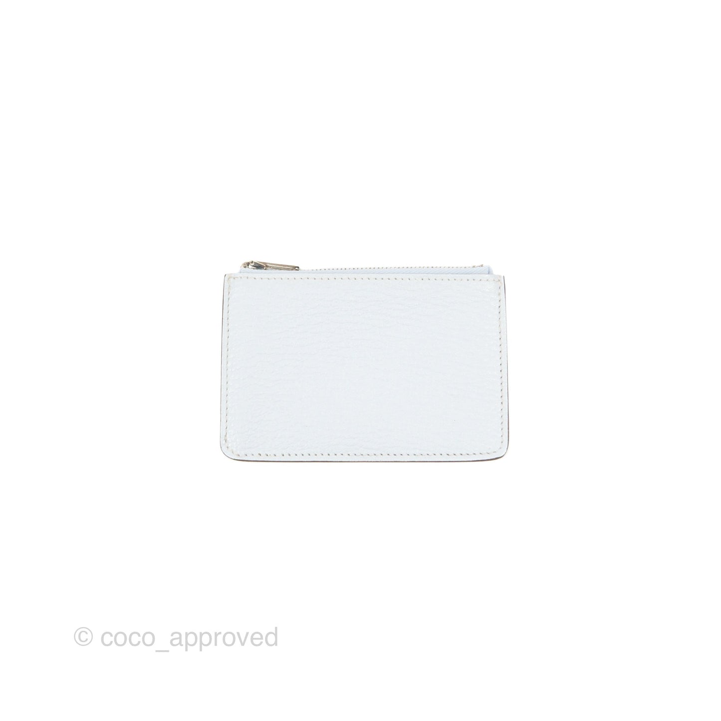 Hermès Roulis Slim Wallet Bleu Brume Chevre Mysore Palladium Hardware