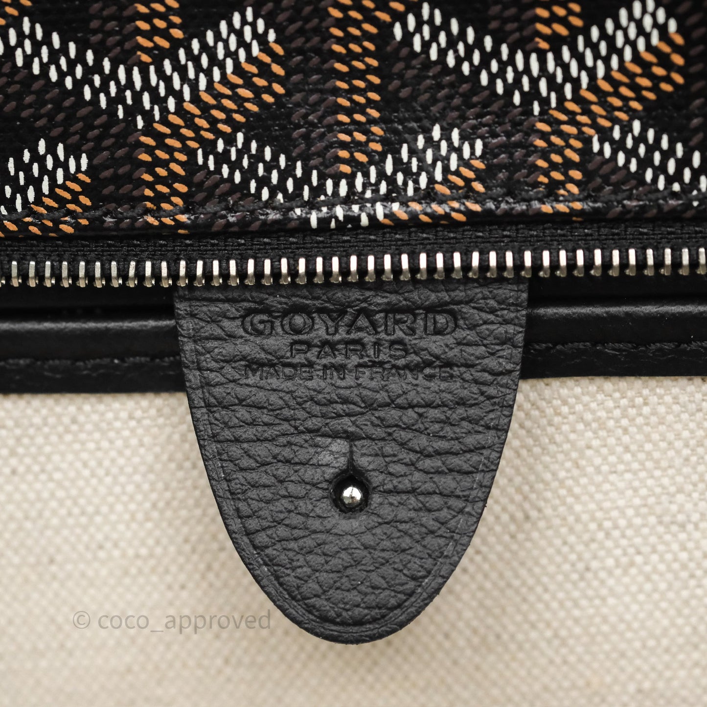 Goyard Artois Tote PM⁣⁣⁣⁣⁣⁣⁣⁣⁣⁣⁣⁣⁣⁣⁣⁣⁣⁣⁣⁣ Goyardine Canvas Black