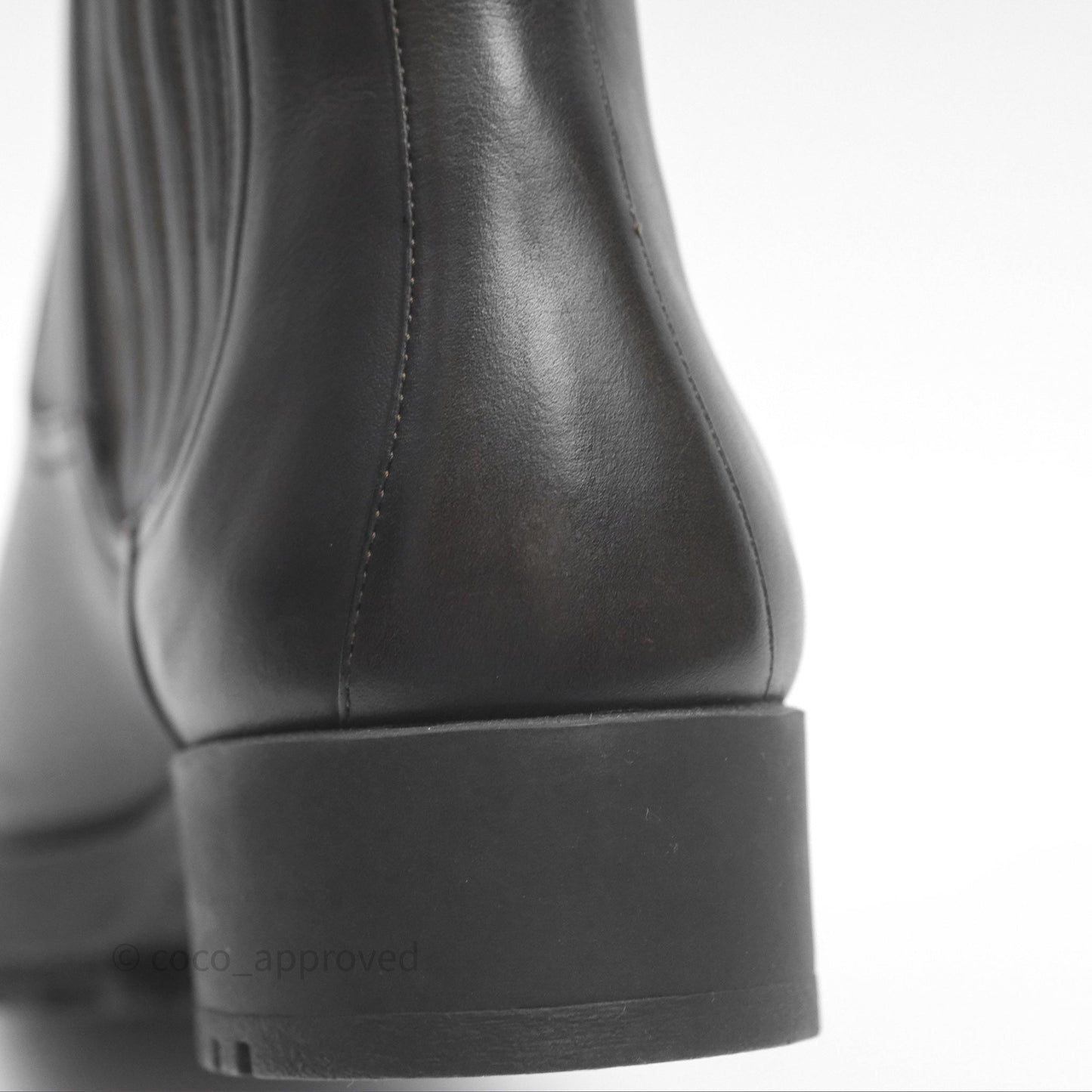 Hermès Kross Training Boots Moka Brown Calfskin Size 35