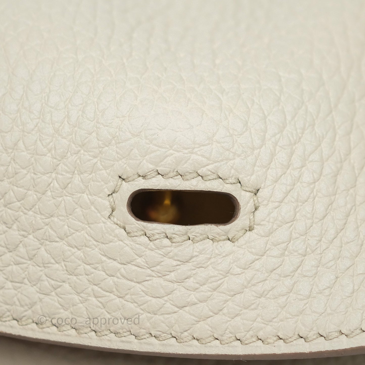 Hermès Lindy 26 Beton 8L Clemence Gold Hardware
