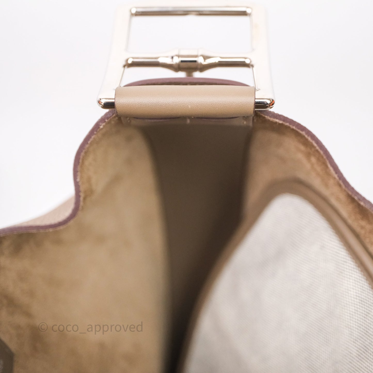 Hermes Arcon Bag Etoupe 18 Togo Palladium Hardware