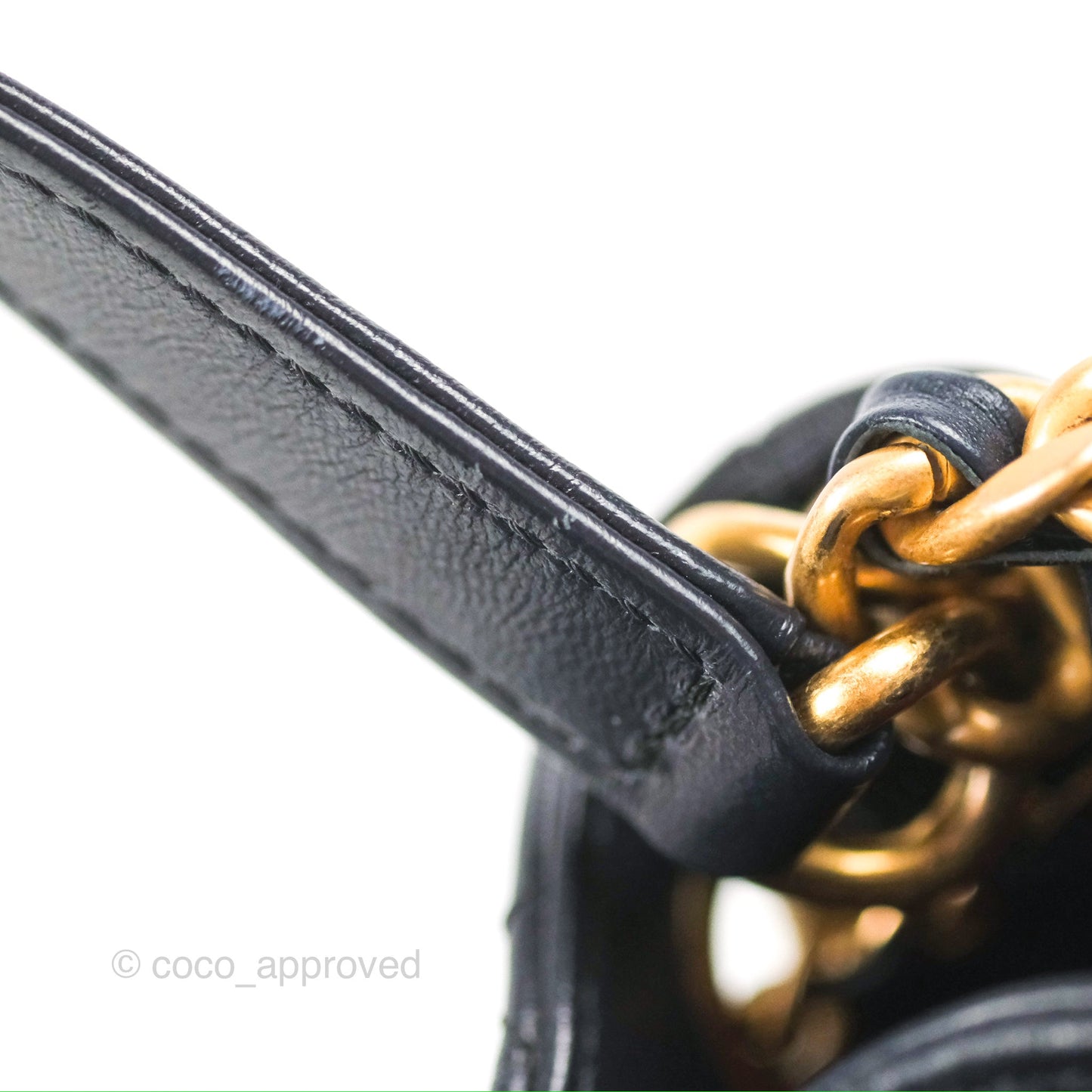 Chanel Quilted Top Handle Drawstring Bucket Bag Iridescent Navy Calfskin Aged Gold Hardware
