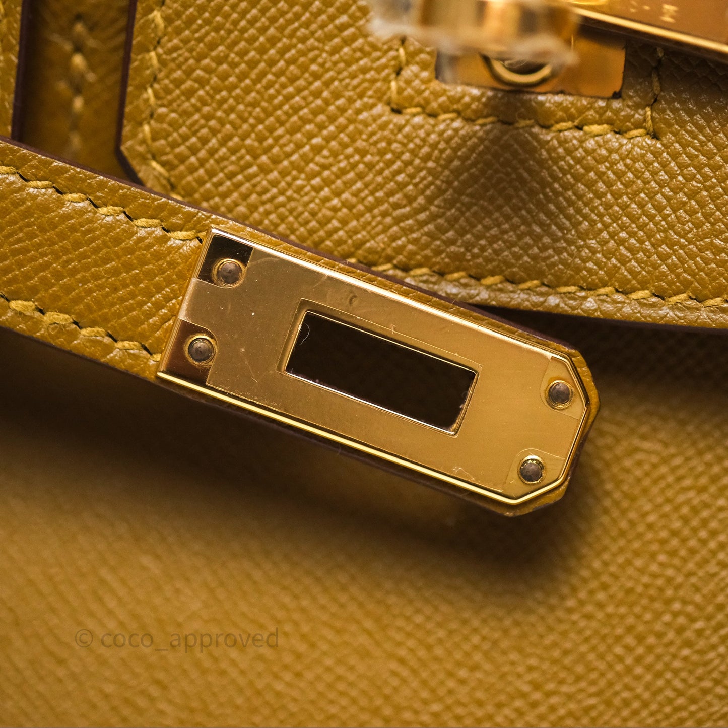 Hermès Birkin 25 Sellier Bronze Dore U8 Madame Gold Hardware