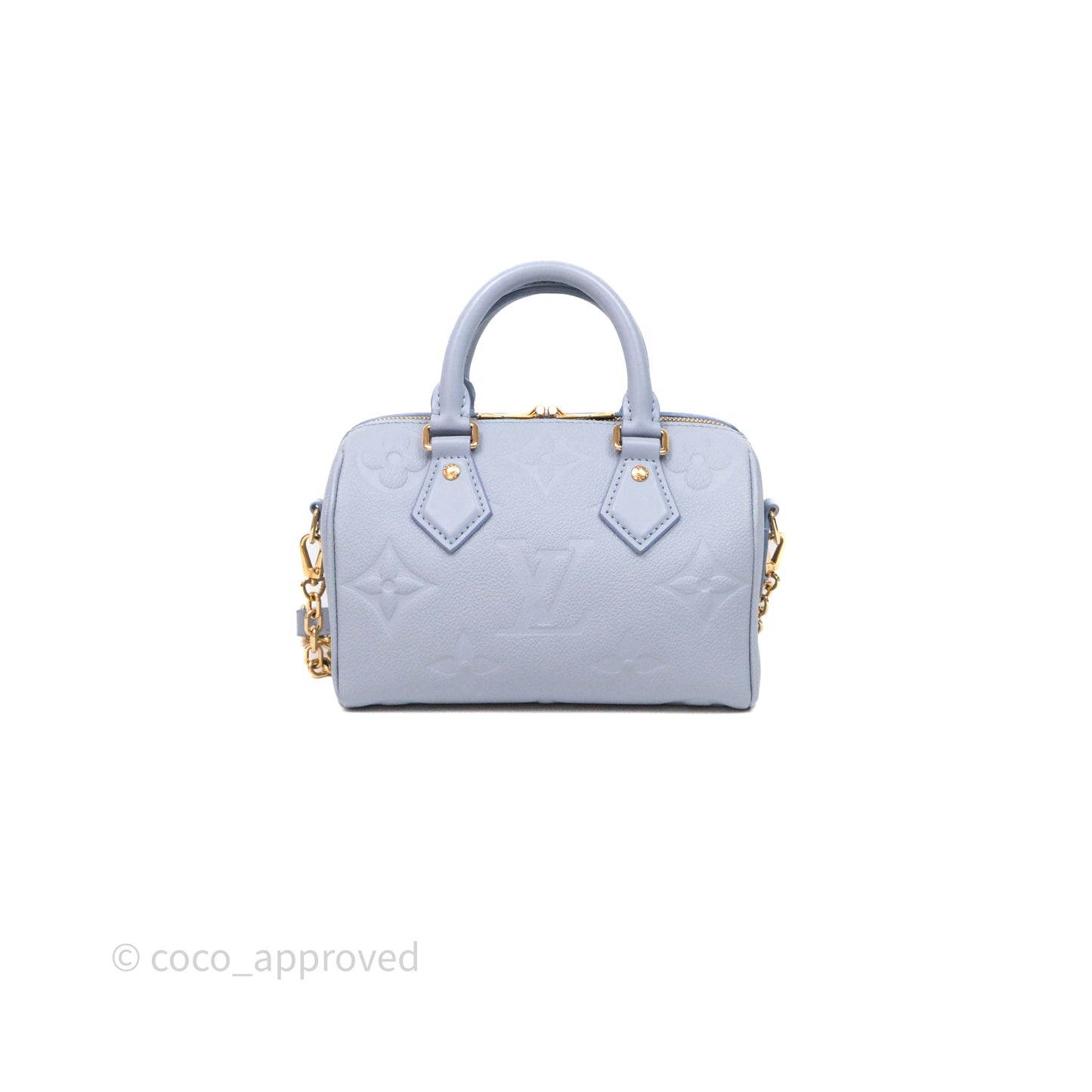 Louis Vuitton Speedy Bandoulière 20 Monogram Empreinte Lilac