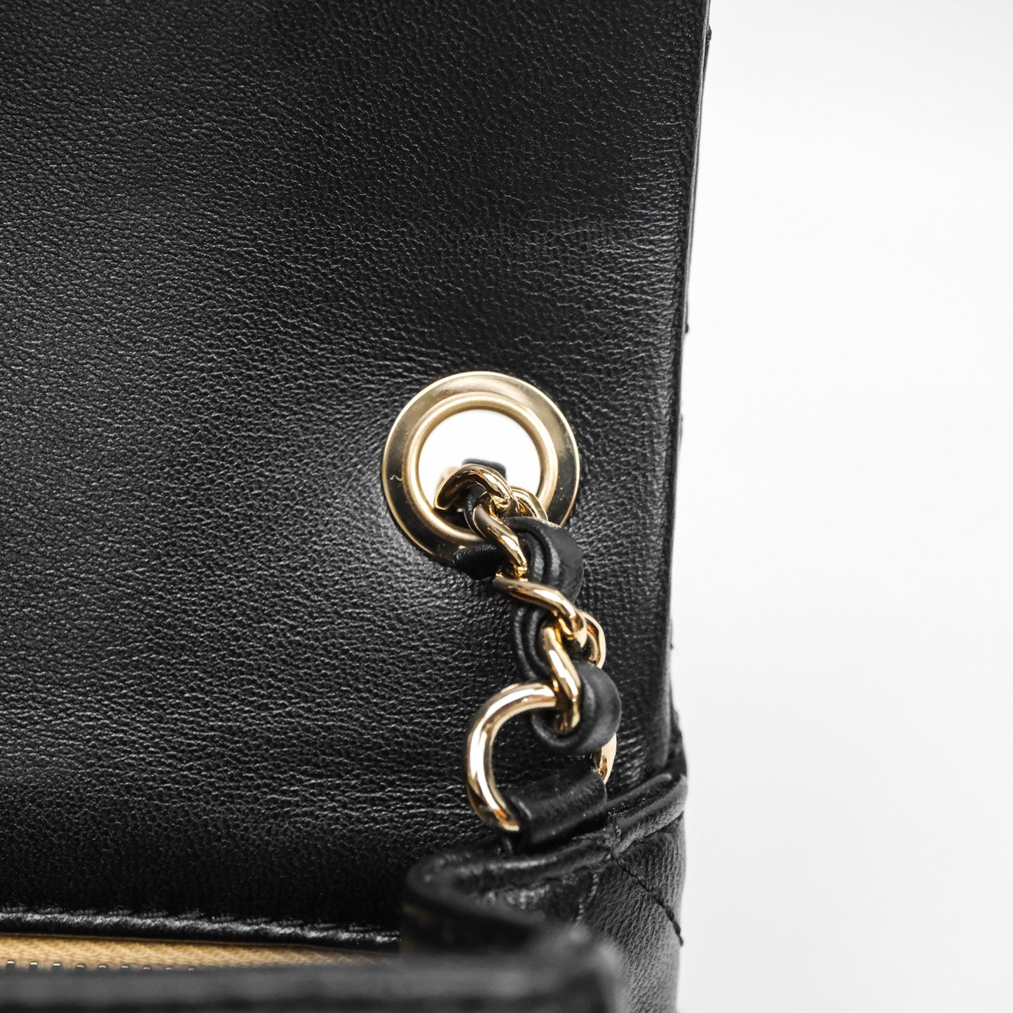 Chanel Ball Crush Mini Rectangular Black Lambskin Gold Hardware