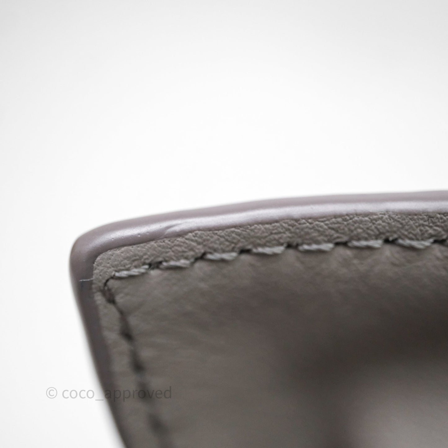 Loewe Mini Flamenco Clutch Nappa Calfskin Grey