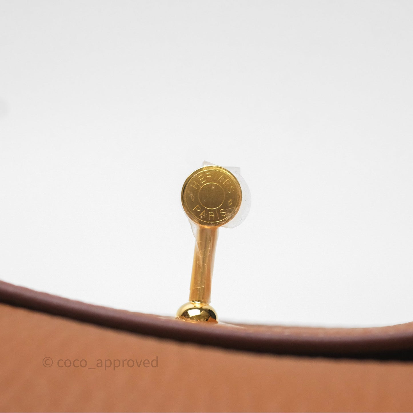 Hermès Mini Lindy 20 Gold Clemence Gold Hardware