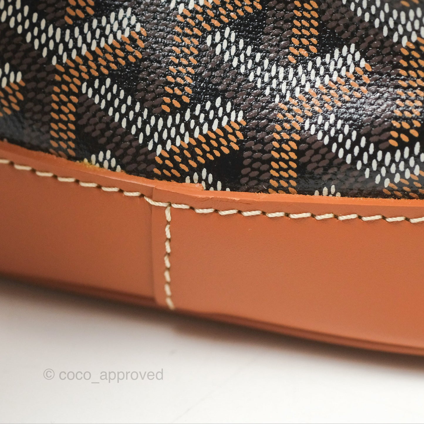 Goyard Alpin MM Backpack Black/ Tan