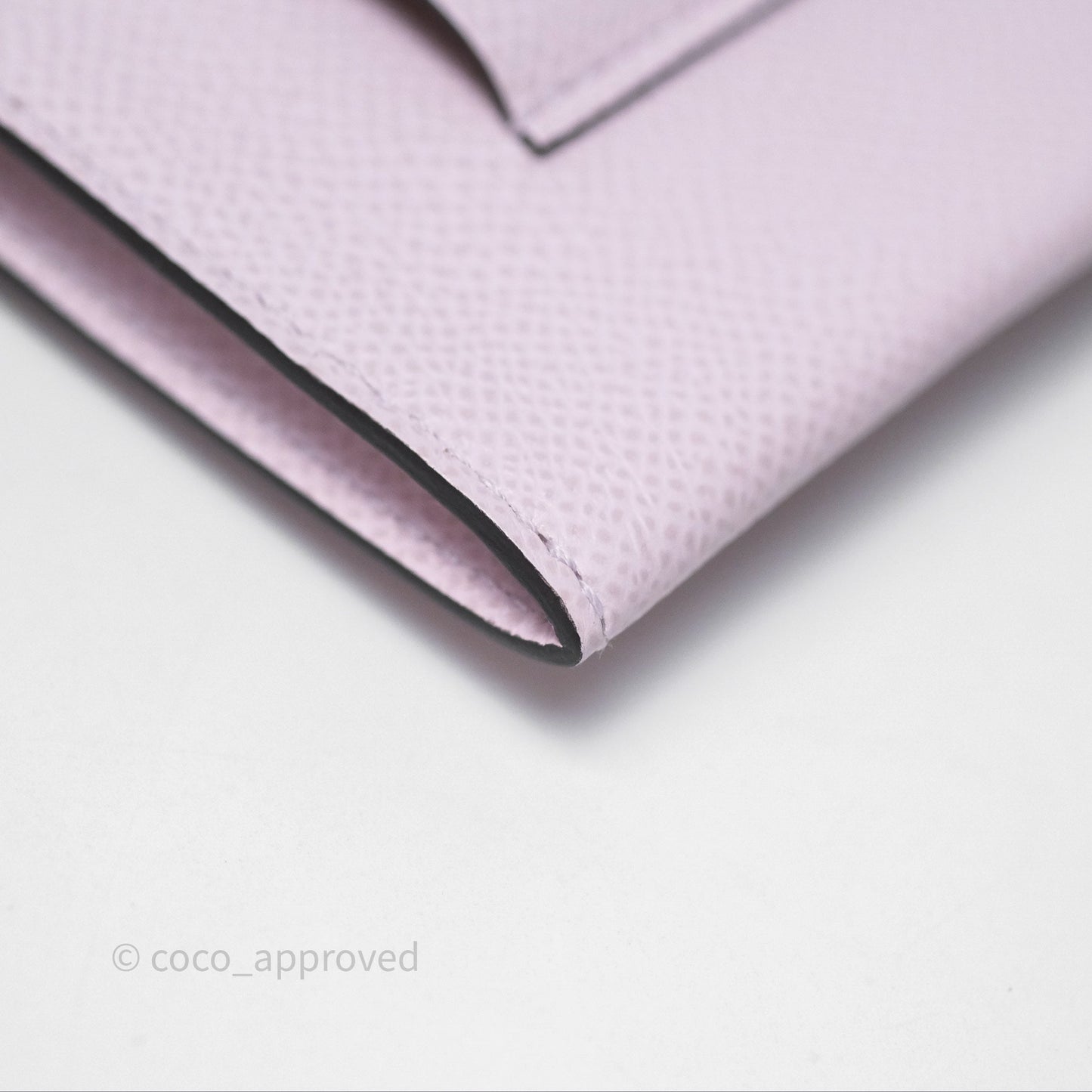 Hermès Epsom Kelly Pocket 18 Belt Mauve Pale 09 Palladium Hardware
