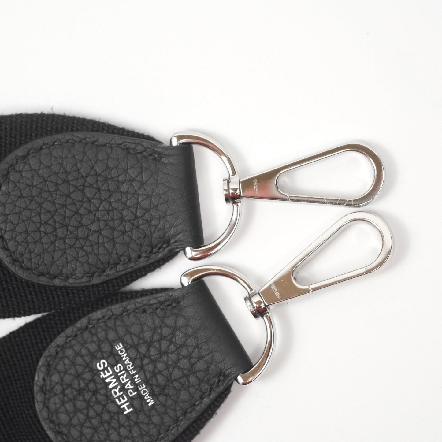 Hermès Evelyne III 29 Noir 89 Clemence Silver Hardware