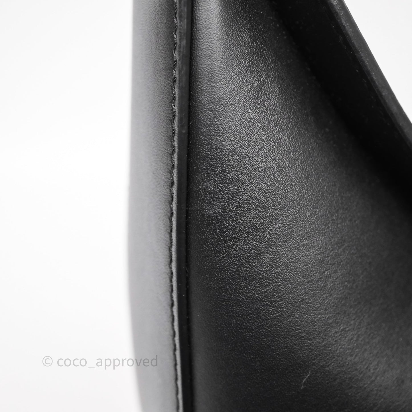 Loewe x Howls Calcifer Luna Shoulder Bag In Black Calfskin