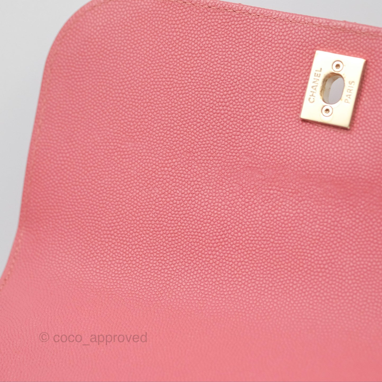 Chanel Quilted Medium Business Affinity Flap Pink Caviar Gold Hardware