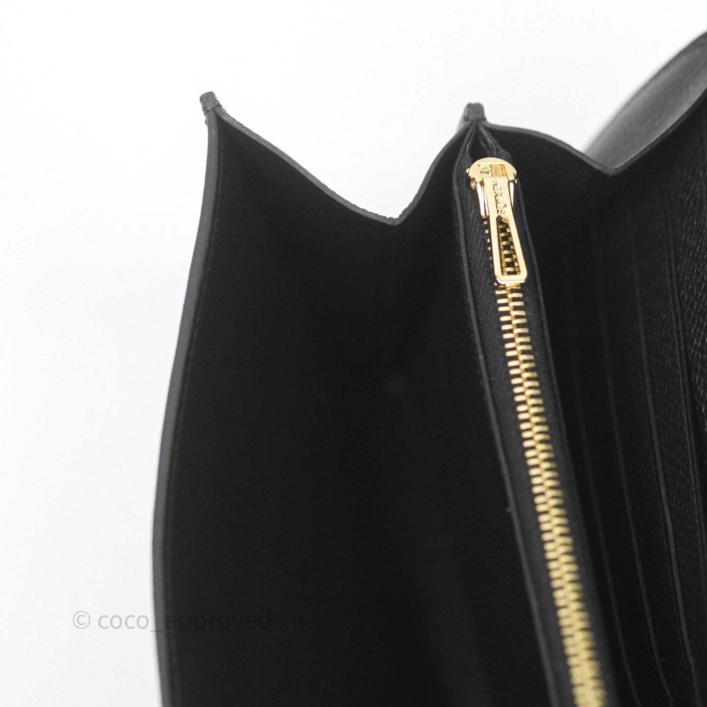 Hermès Constance Long To Go Wallet Black Noir 89 Epsom Gold Hardware