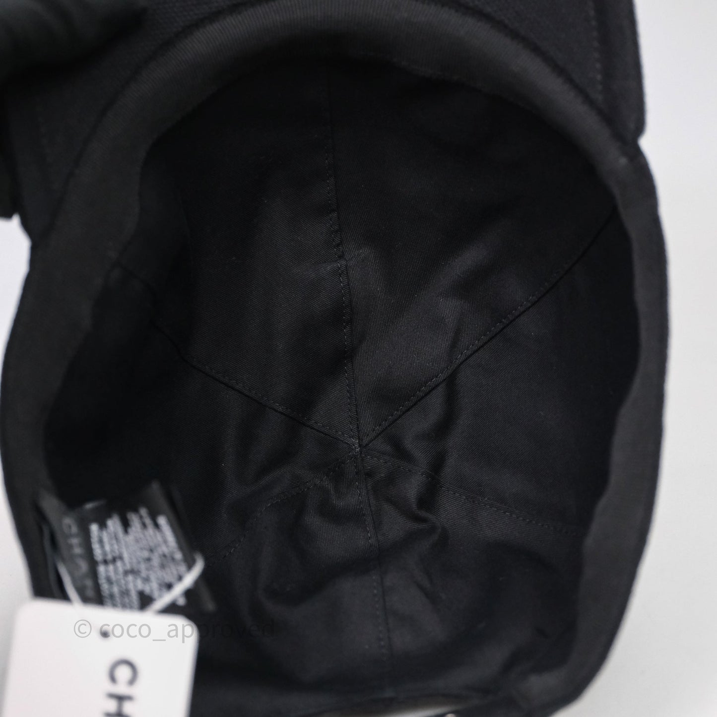 Chanel CC Baseball Cap Black