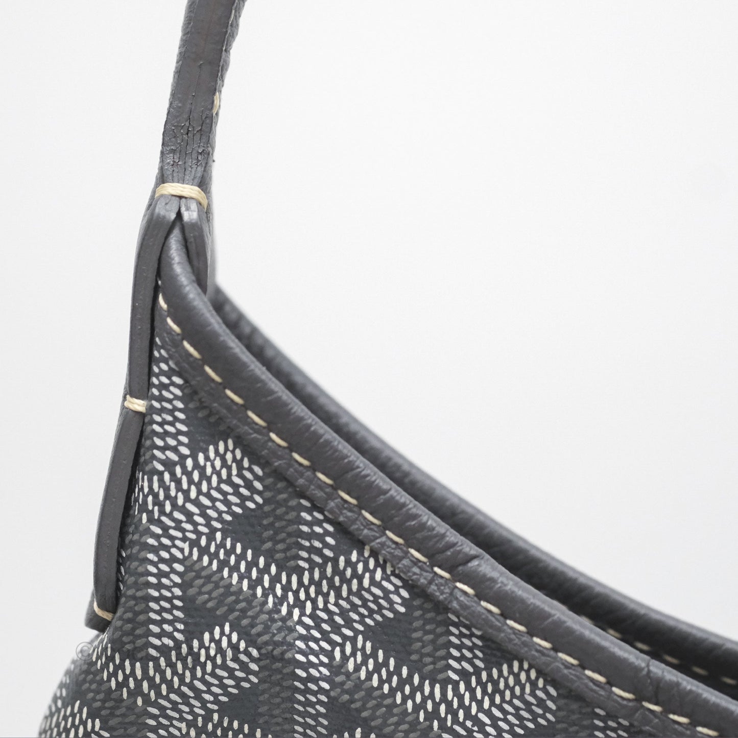 Goyard Bohème Hobo Bag Grey Goyardine Canvas