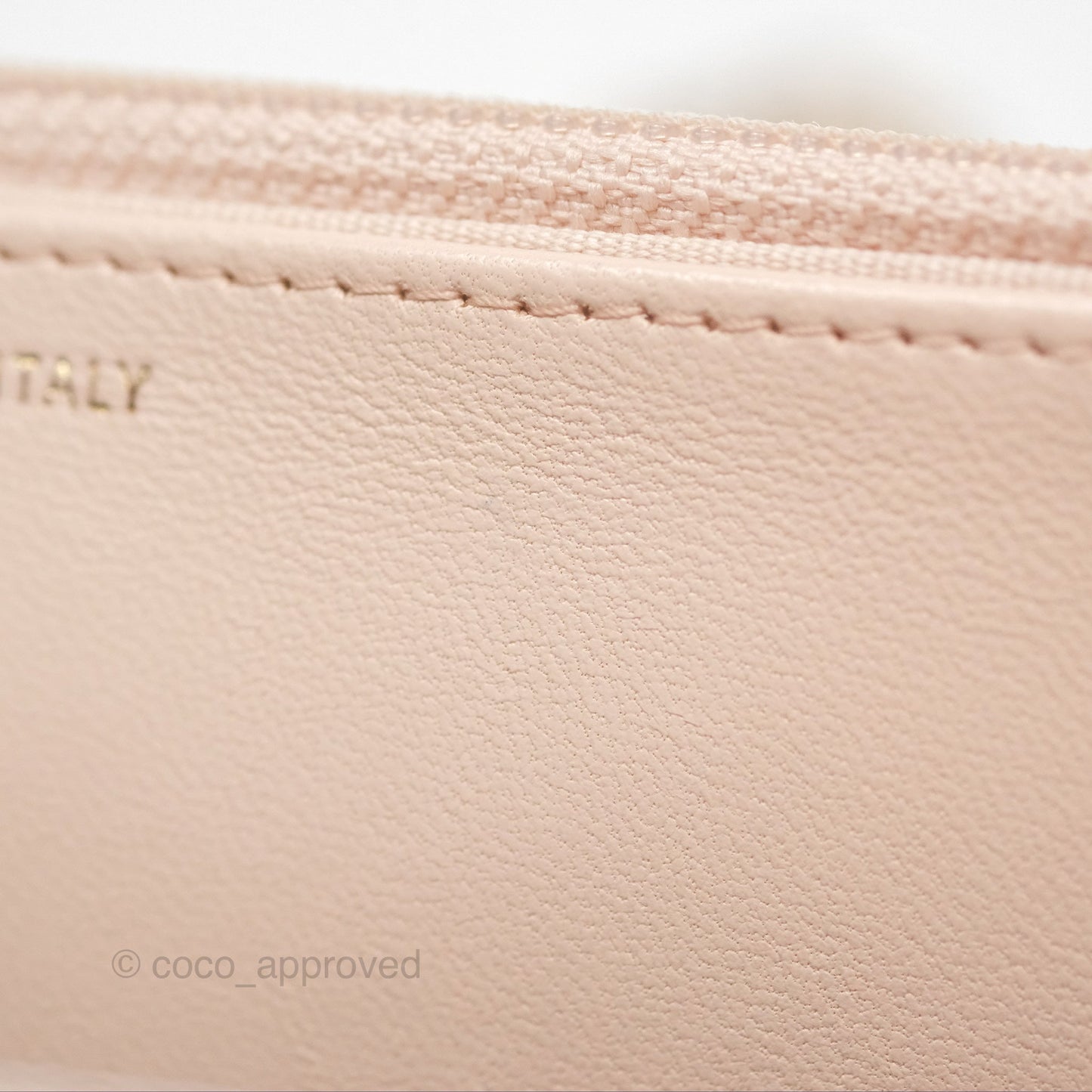 Chanel Trendy CC WOC Quilted Light Pink Lambskin Gold Hardware