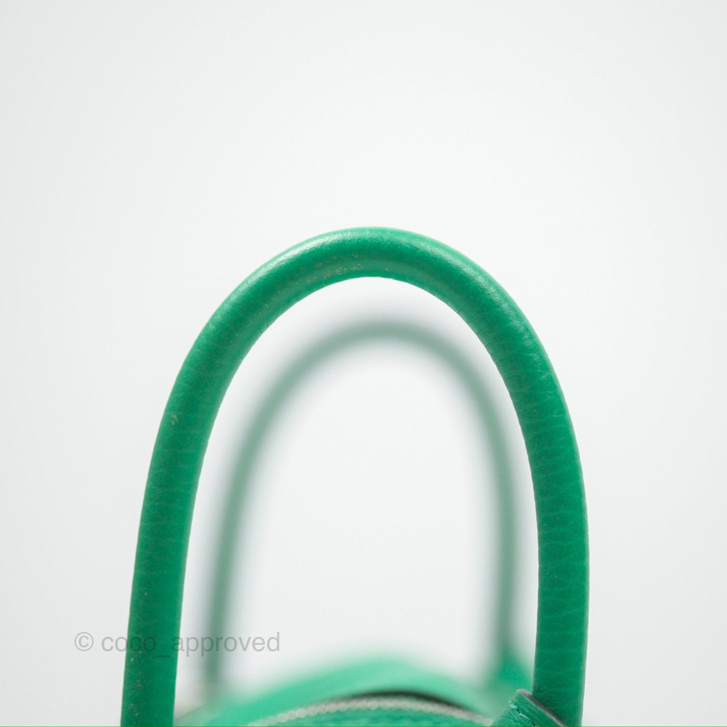 Hermès Mini Lindy 20 Menthe 6W Clemence Palladium Hardware