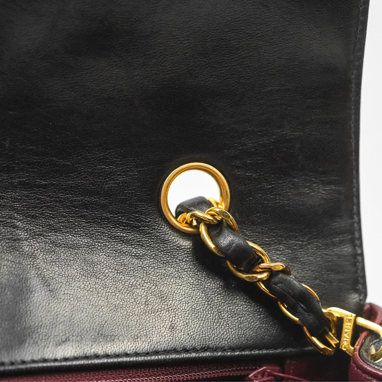 Chanel Vintage Small Quilted Classic Diana Flap Bag Black Lambskin 24K Gold Hardware