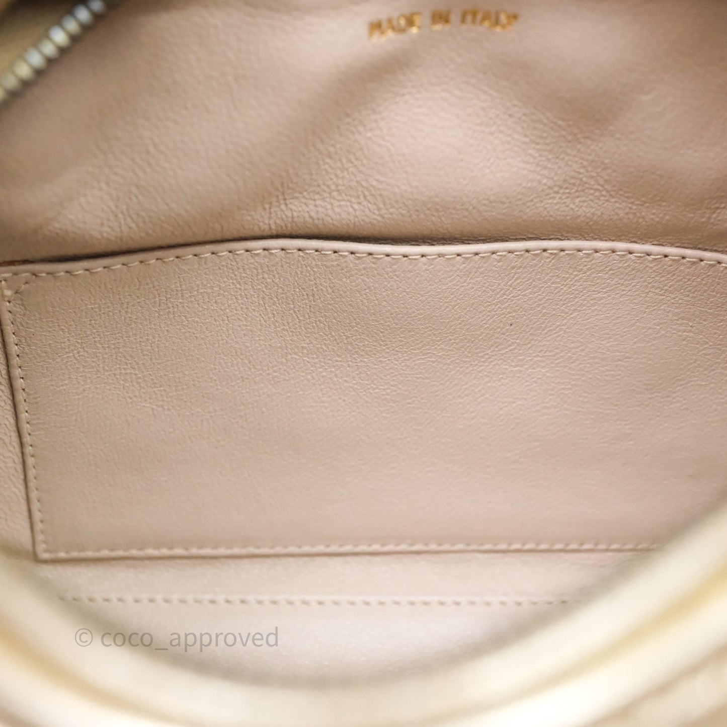 Chanel Vintage Camera Bag Gold Lambskin Gold Hardware