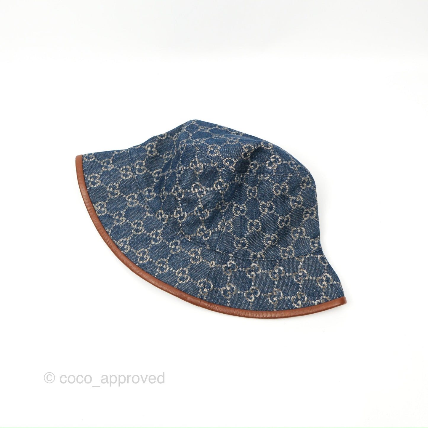 Gucci GG Supreme Denim Bucket Hat