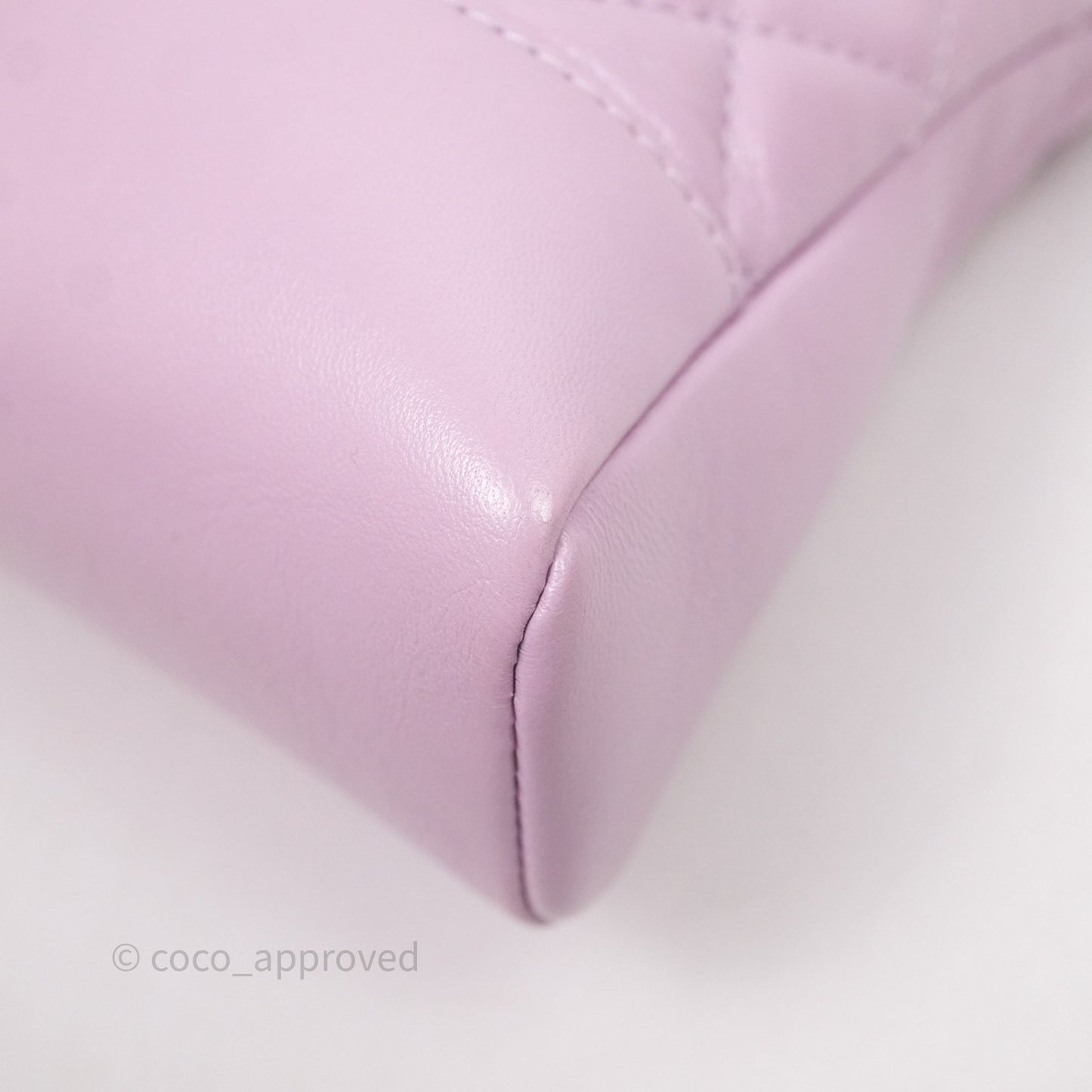 Chanel 31 Mini Lilac Shiny Lambskin Gold Hardware