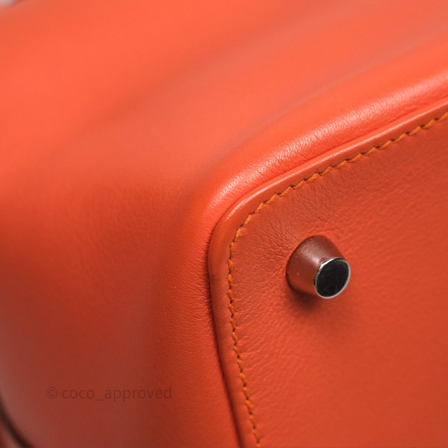Hermès ToolBox 20 Mangue 9Z Evercolor Palladium Hardware