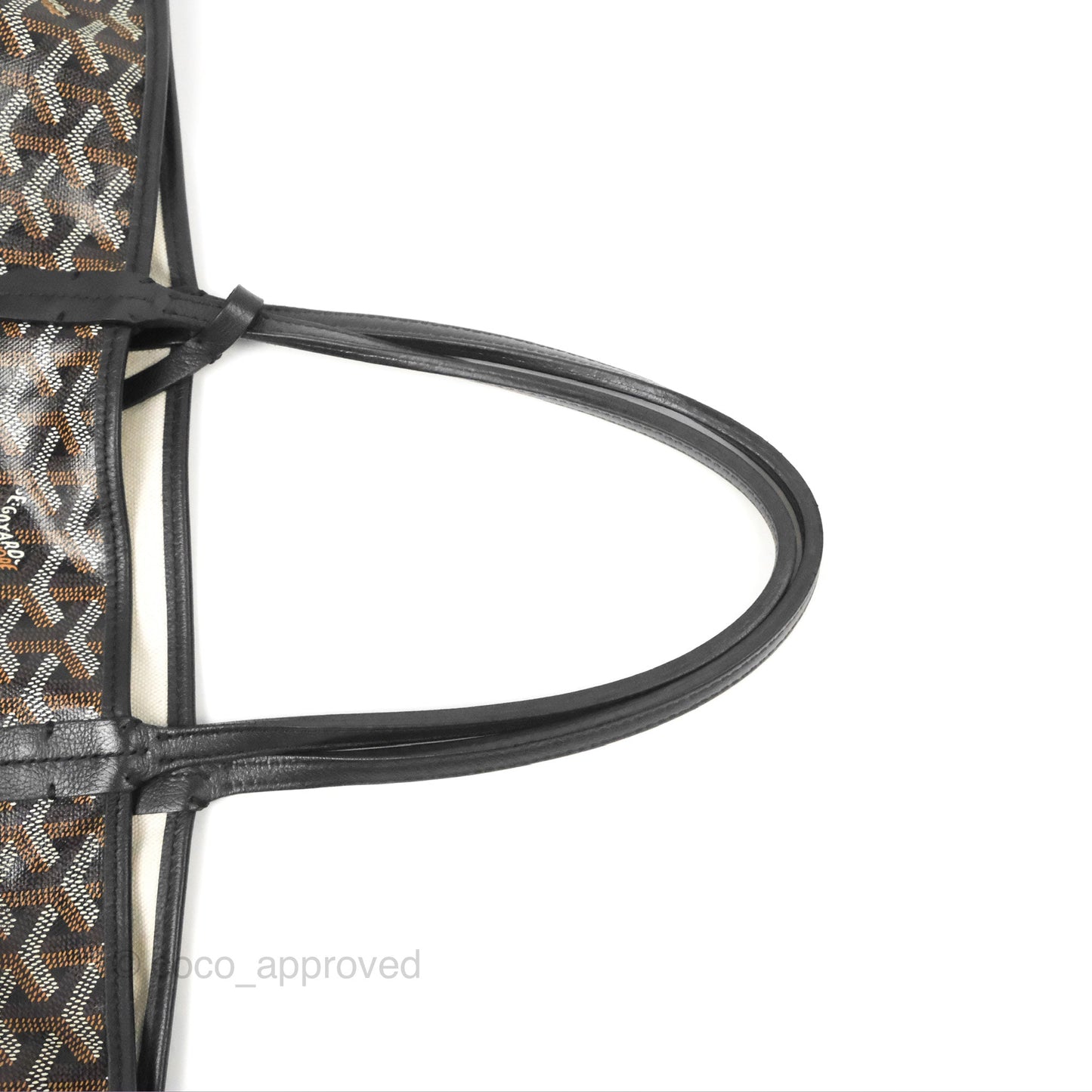 Goyard Saint Louis Black Goyardine Canvas PM⁣⁣⁣⁣⁣⁣⁣⁣⁣⁣⁣⁣⁣⁣⁣⁣⁣⁣⁣⁣