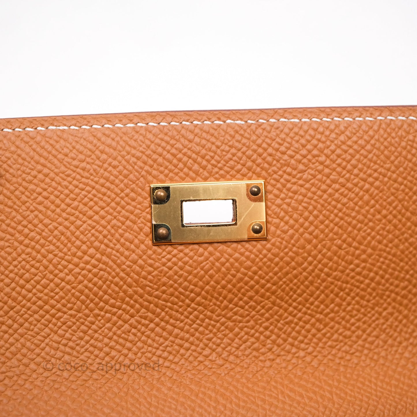 Hermès Kelly To Go Wallet Gold 37 Epsom Gold Hardware