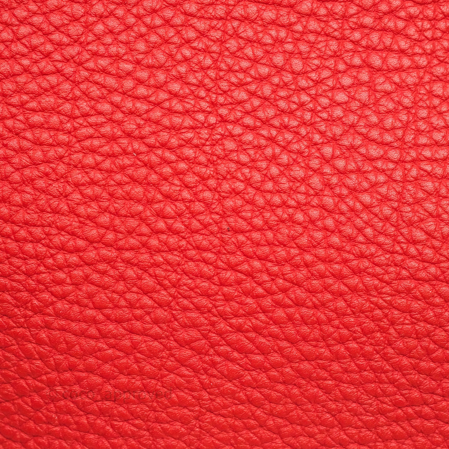 Hermès Kelly 35 Retourne Red Togo Palladium Hardware