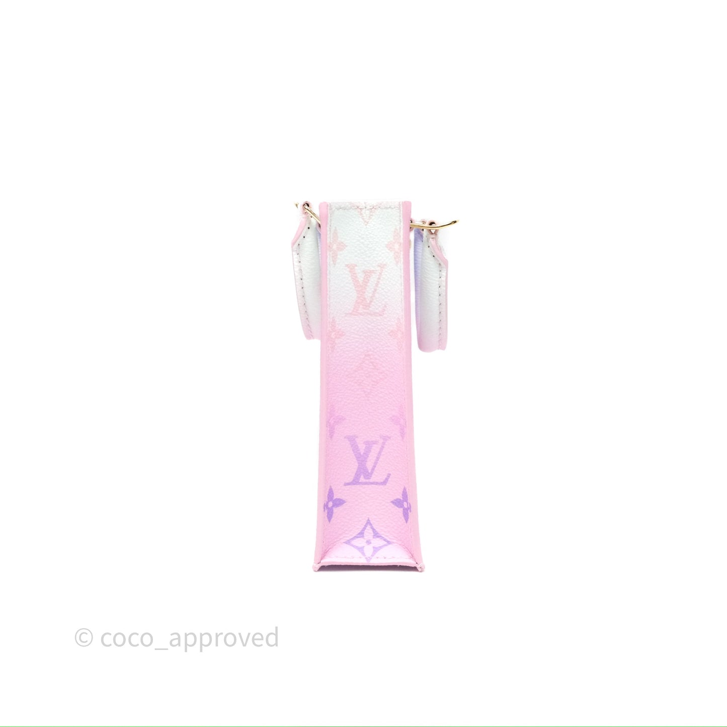 Louis Vuitton Petit Sac Plat Bag Sunrise Pastel